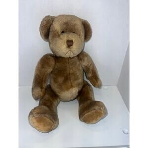 Build A Bear - Teddy Plush Classic Light Brown Stuffed Animal Cuddly Toy BAB 15”